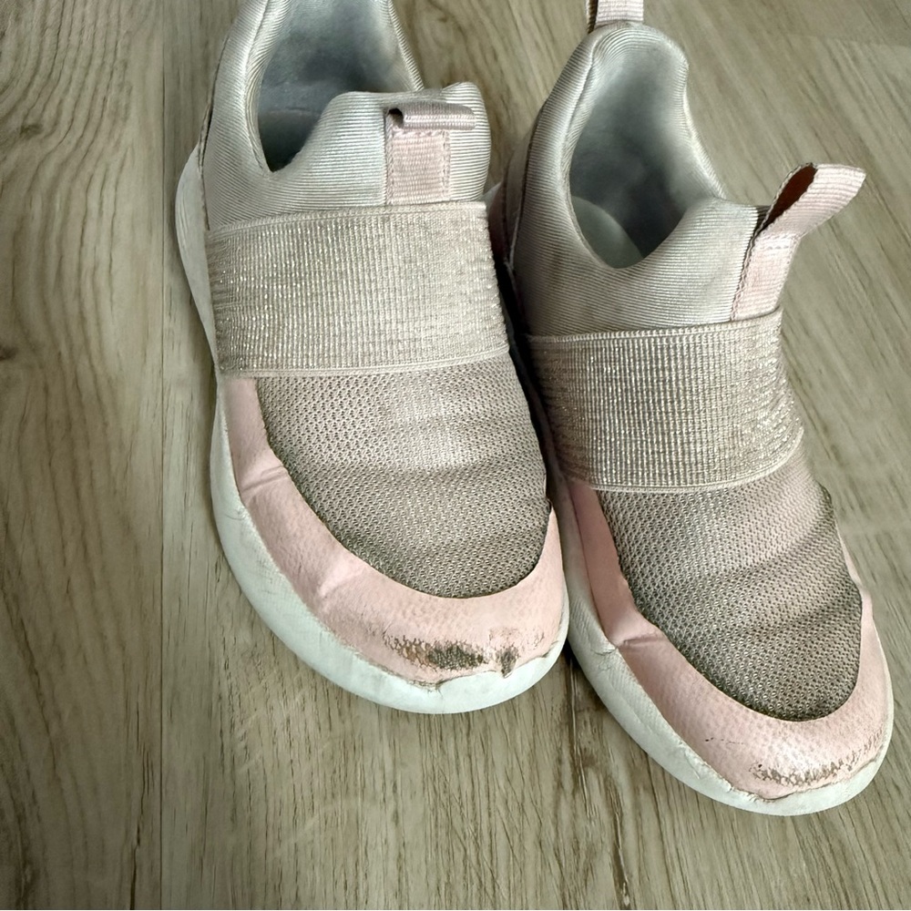 Kids Pink Slip-On Shoes